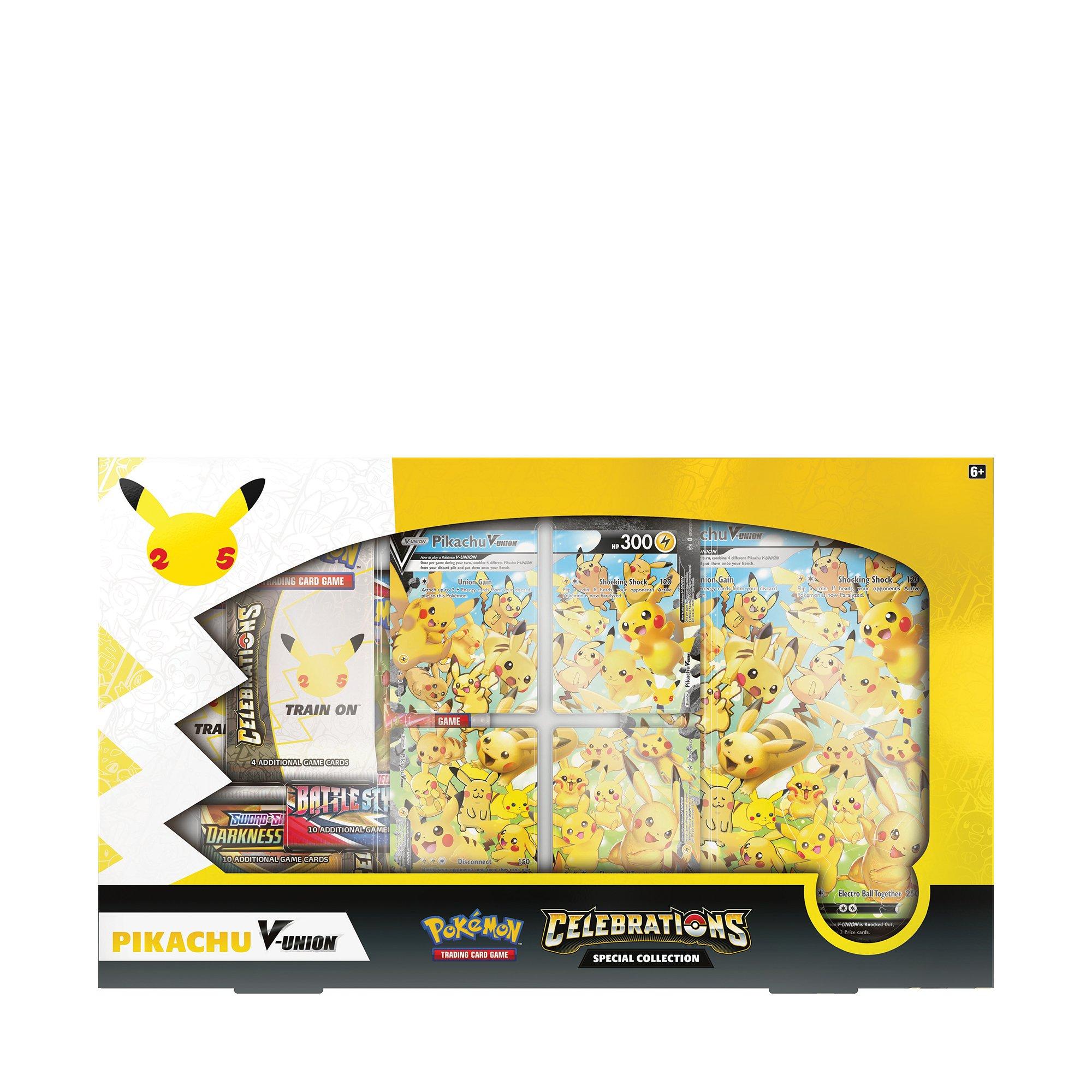 Pokémon  Celebrations Pikachu V-Union Special Collection 