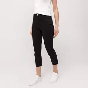 Manadlian-Pantalon à Taille Haute Femme Printemps Hiver Coton Décontractée Casual Slim Chic Mode Trousers avec Dentelle Pantalons