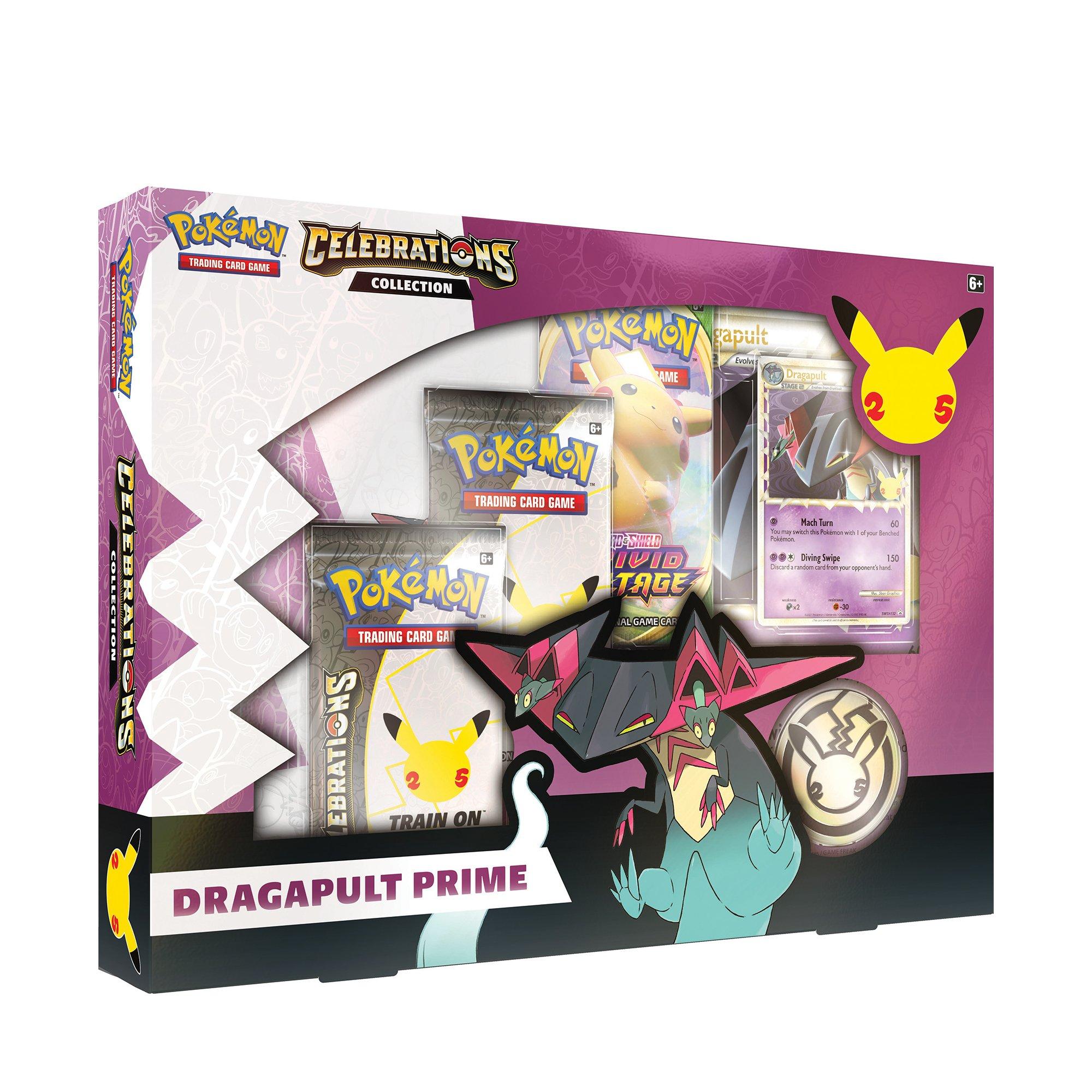 Image of Celebrations Dragapult Prime Collection Box Multicolor