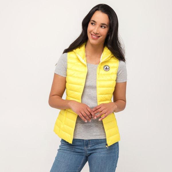 Image of Daunengilet Mit Kapuze Damen Gelb XL