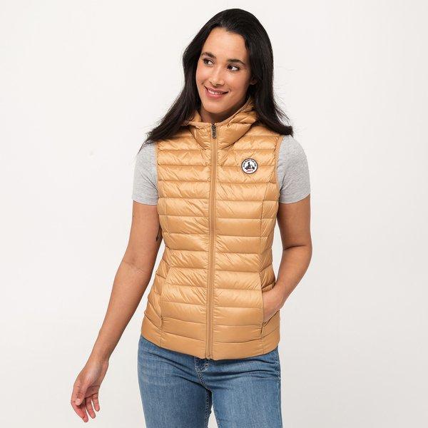 Image of Daunengilet Mit Kapuze Damen Camel L