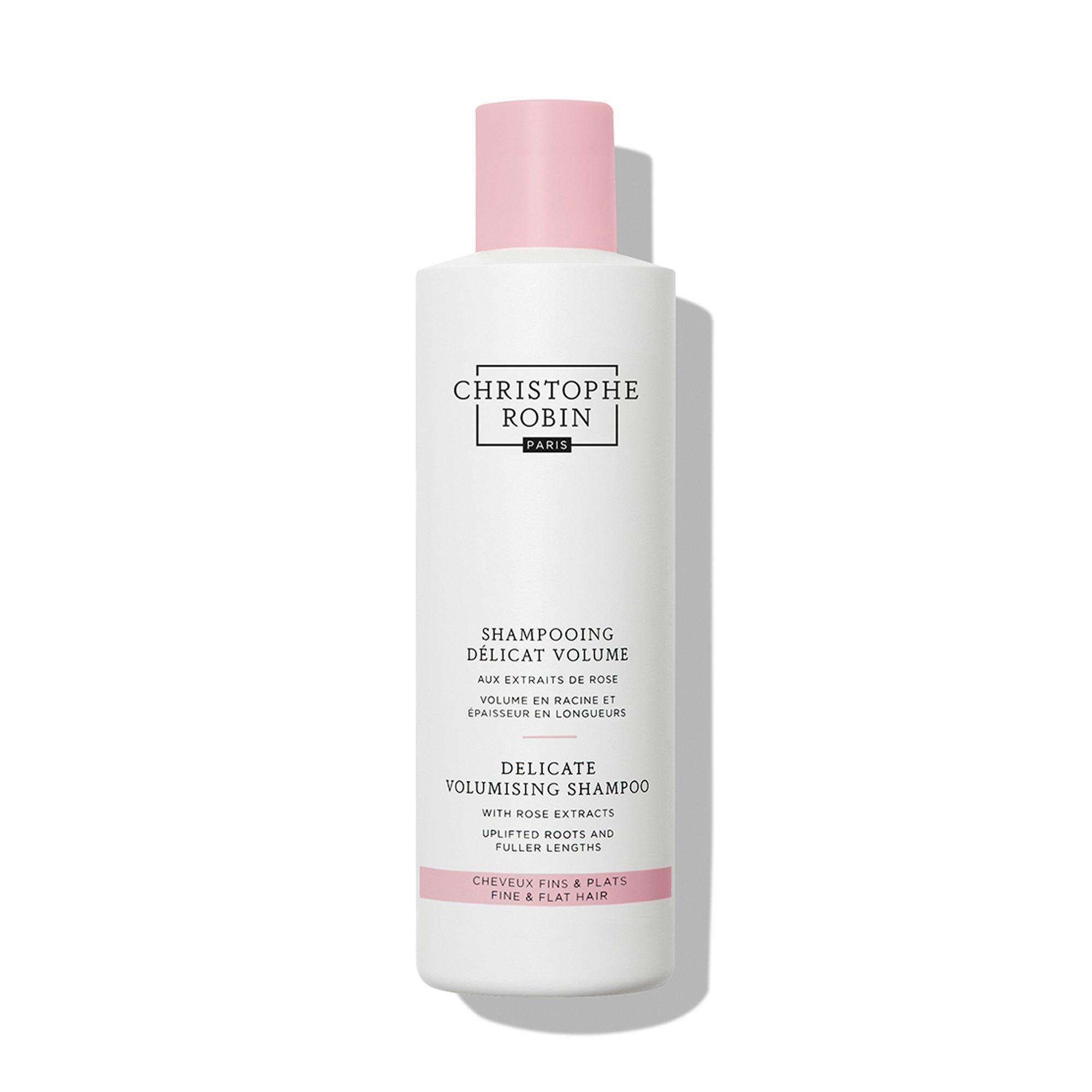 Christophe Robin Delicate Volumising with Rose Extracts Shampooing délicat volume naturel à la rose  