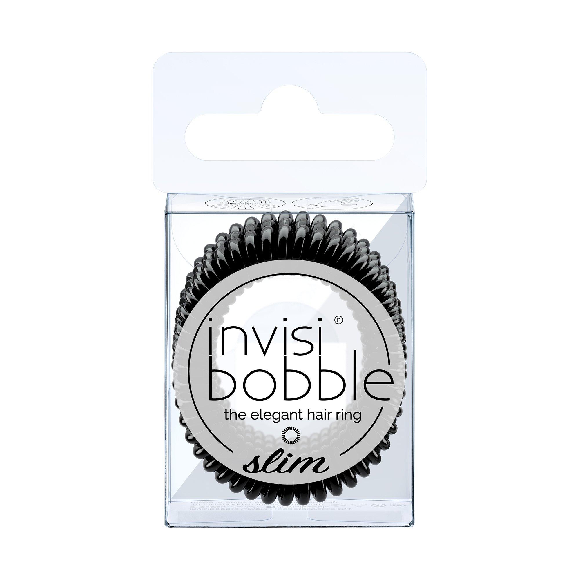 Image of invisibobble SLIM True Black Slim True Black - 3 pezzi