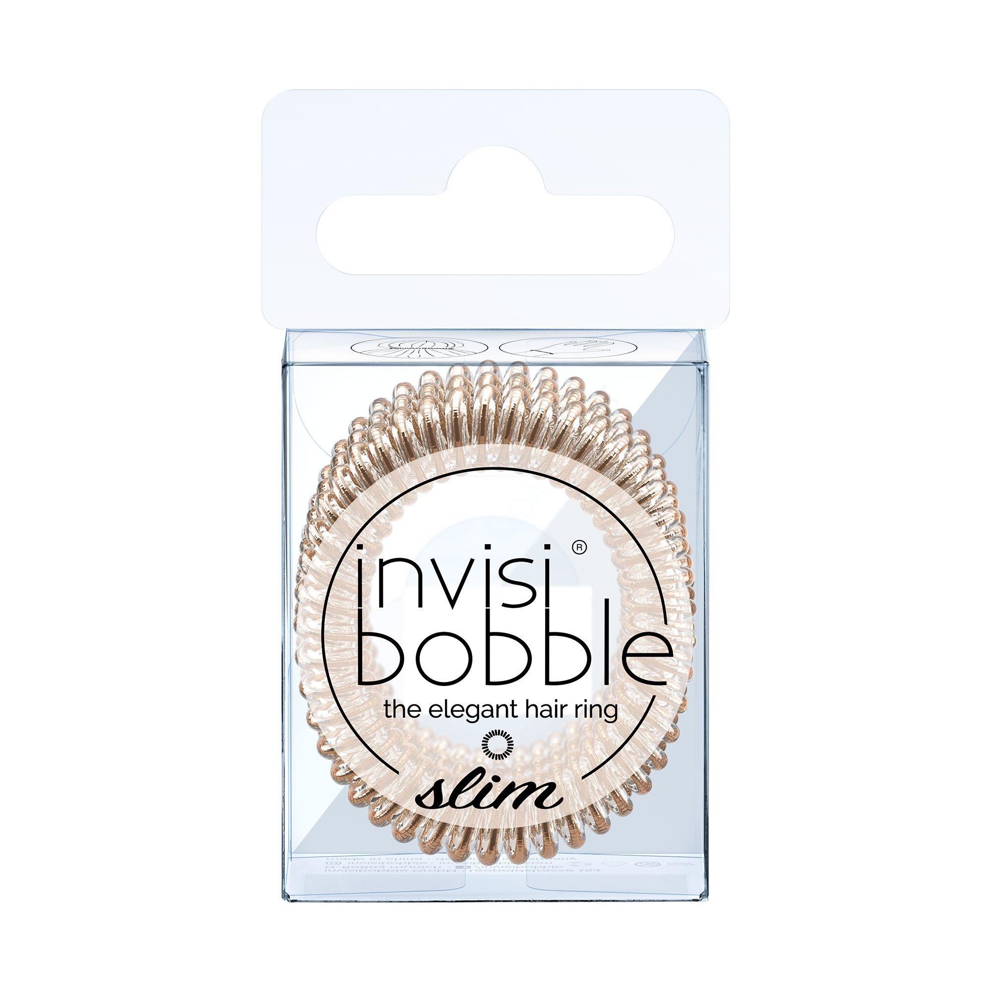 Image of invisibobble SLIM Bronze Slim Bronze Me Pretty - 3 pezzi