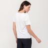 Manor Woman  T-shirt, col en V, manches courtes Blanc