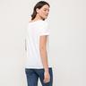Manor Woman  T-shirt, col rond, manches courtes Blanc