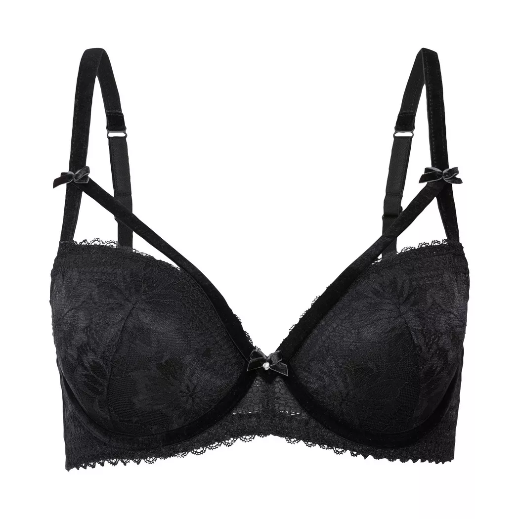 Triumph Nuance Minimizer Bra Black 90F 2