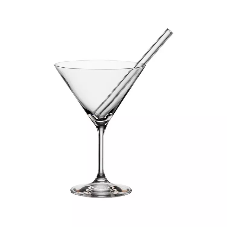 BOHEMIA Cristal Cocktailschale mit Halm 2er Set Bar Selectiononline kaufen MANOR