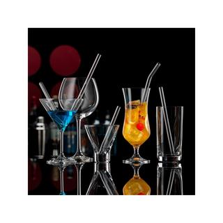 BOHEMIA Cristal Cocktailschale mit Halm, 2er Set Bar Selection 