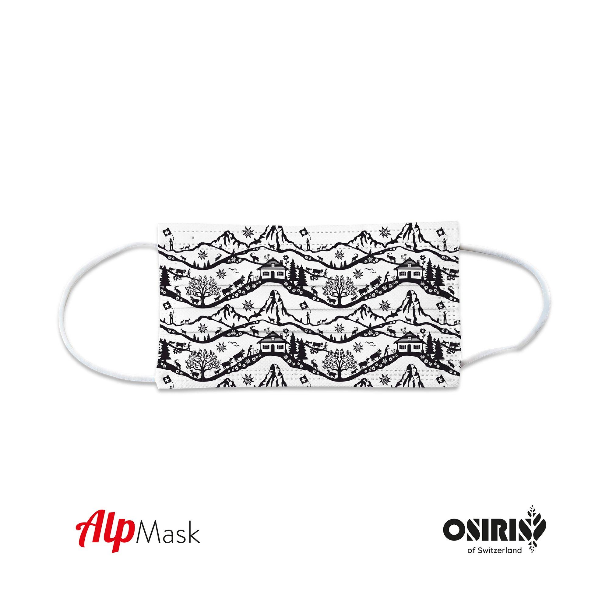 Image of Osiris Hygienemaske Alp Edition, Mundschutzmasken, 50 Stück - 50 Stück