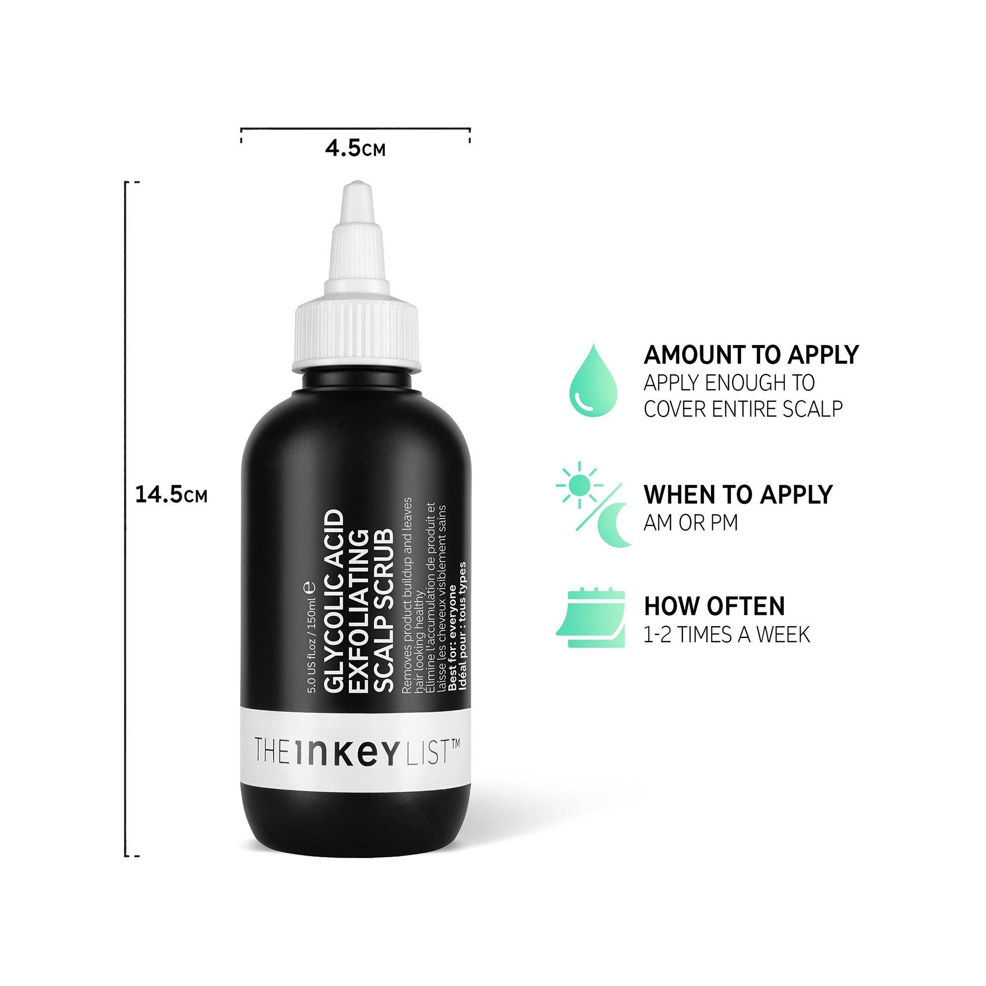 THE INKEY LIST GLYCOLIC ACID Glycolic Acid Exfol Scalp Scrub  