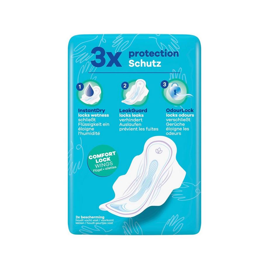 always Ultra Normal mit Flügeln Gigapack Serviettes Hygiéniques Normales (Taille 1) 