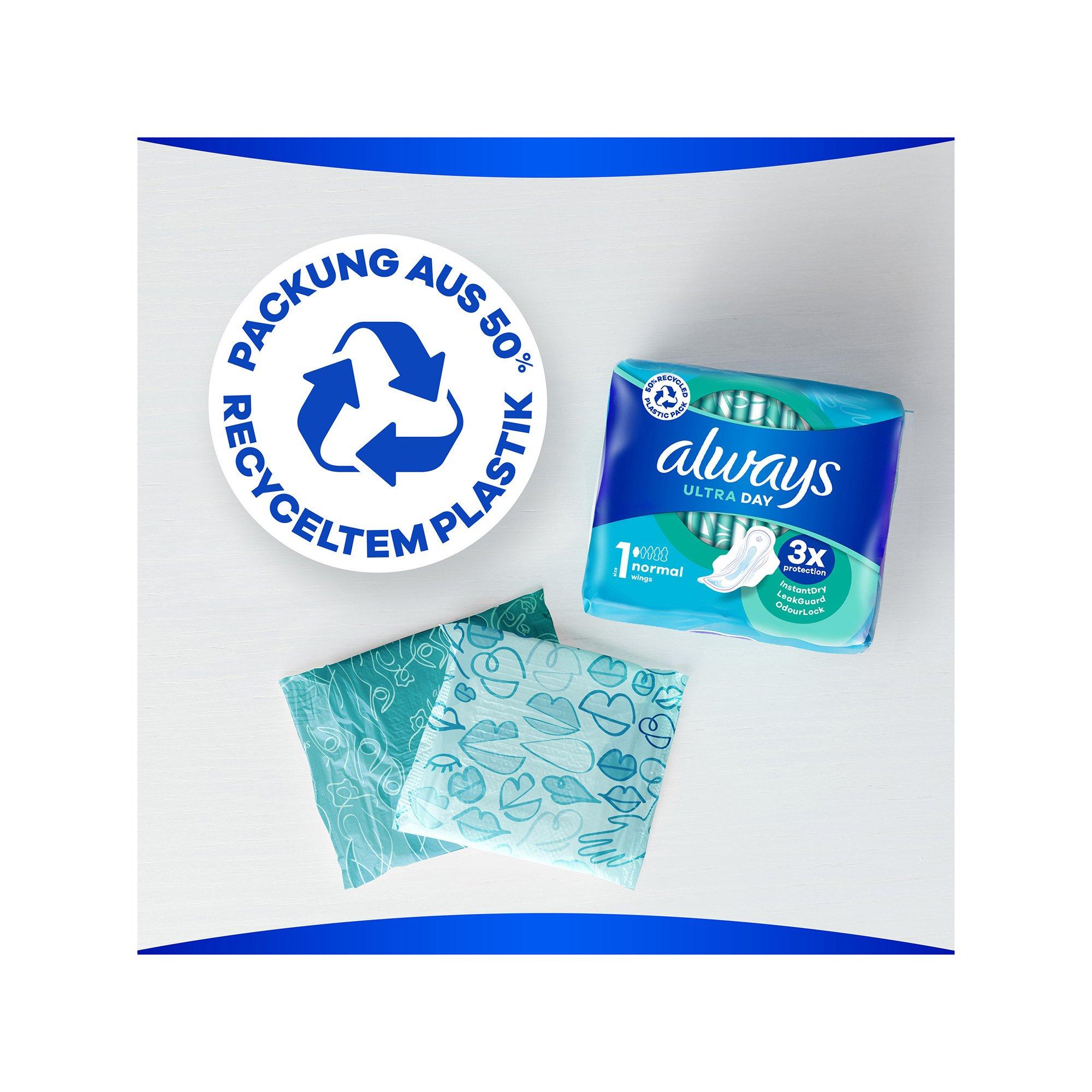 always Ultra Normal mit Flügeln Gigapack Asciugamani Normali (Taglia 1) 