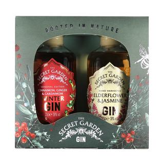 The secret Garden distillery Winter Gin und Elderflower & Jasmin Gin  
