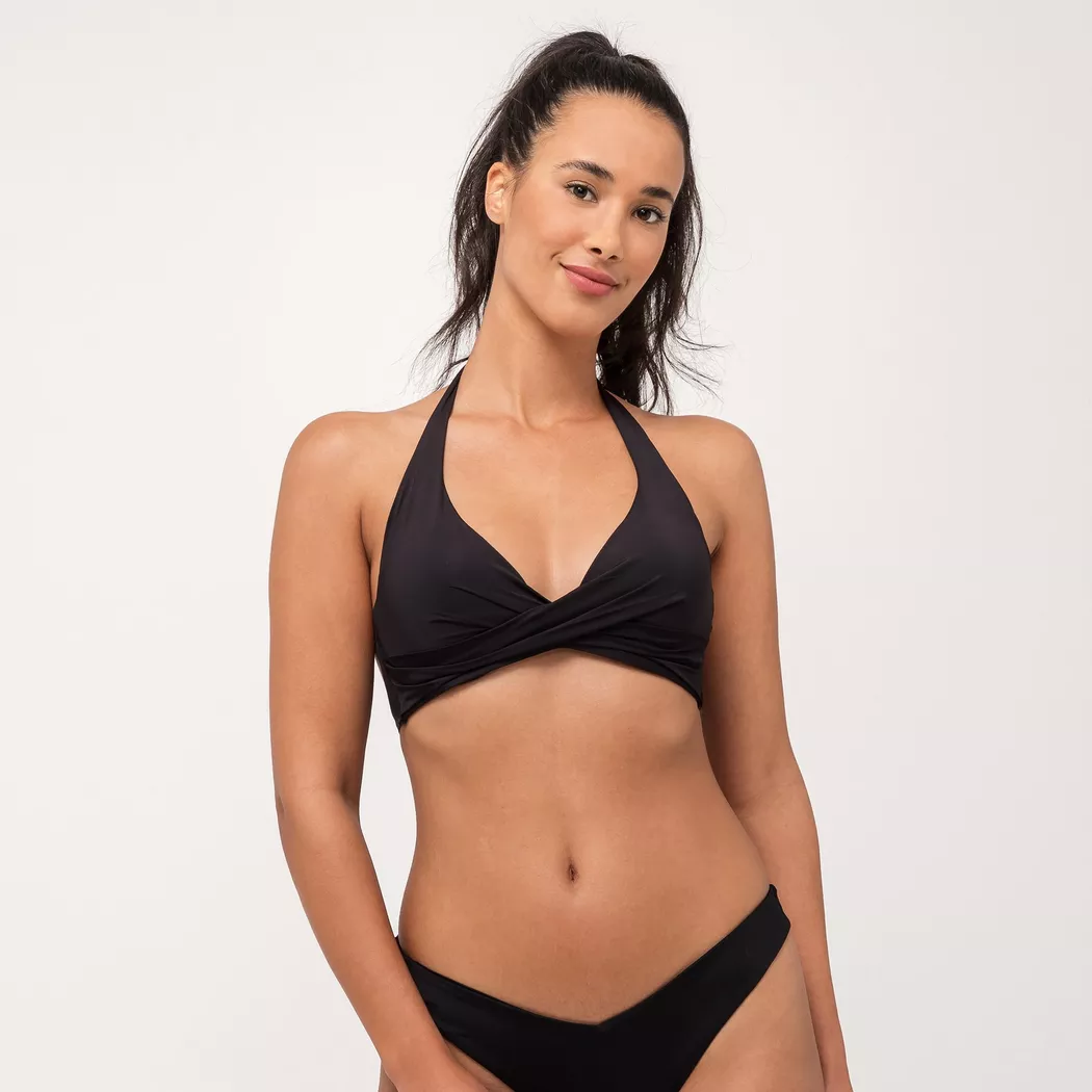 Manor Woman - Bikini-Top,wattiert\n, für Damen, Black, Größe 75A