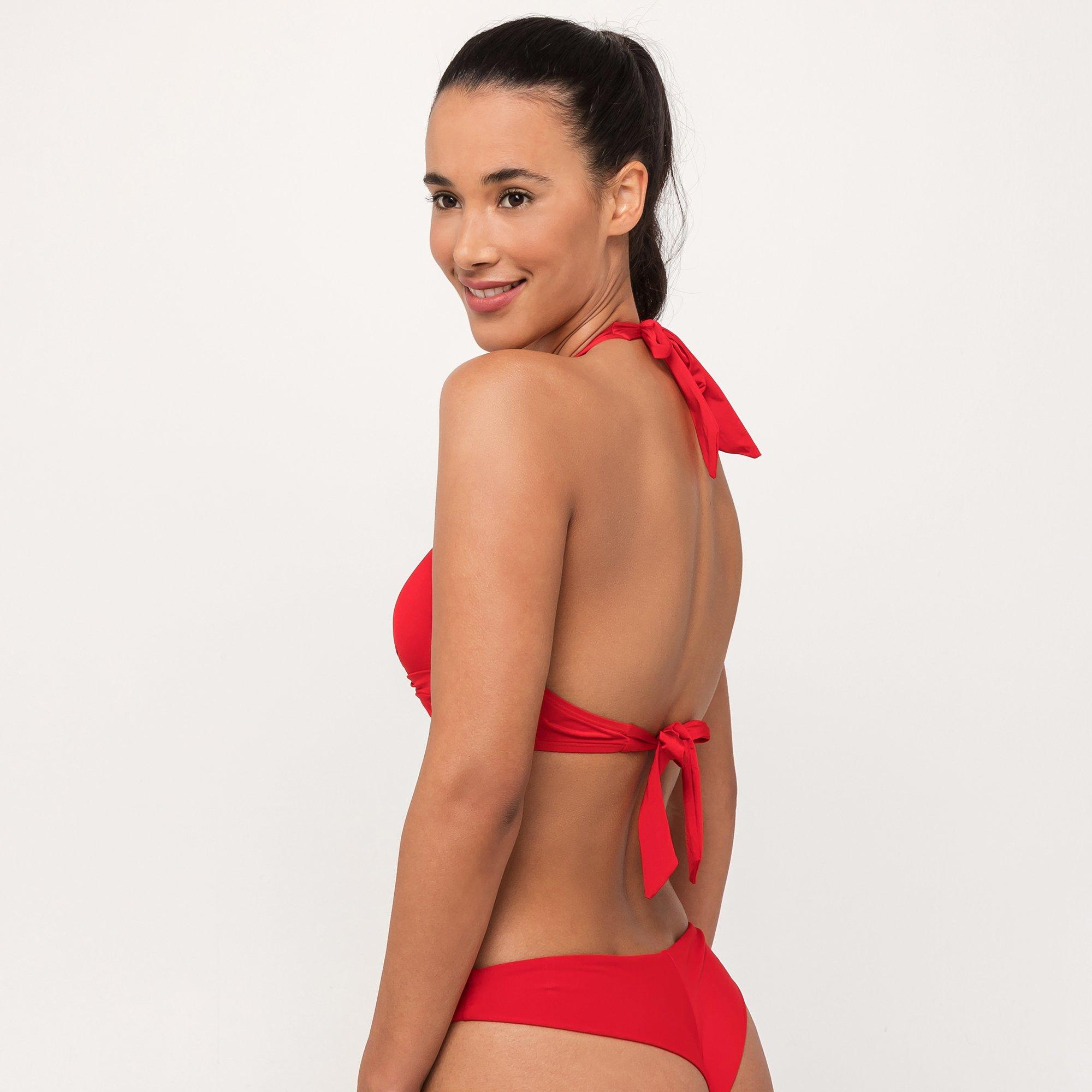 Manor Woman Wattiertes Neckholder Bikini-Top  