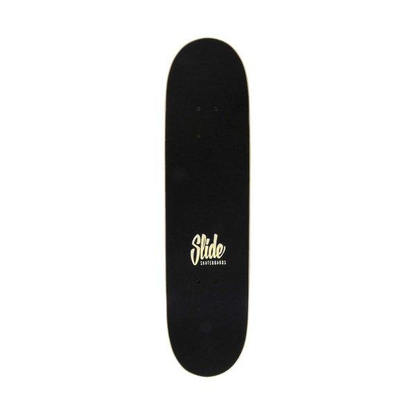 SLIDE Black & White 31″ Skateboard 