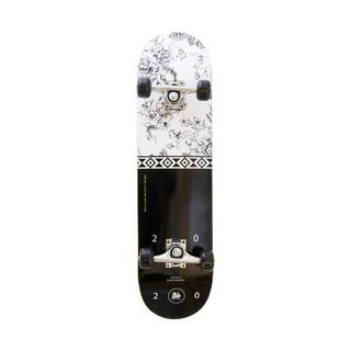 SLIDE Black & White 31″ Skateboard 
