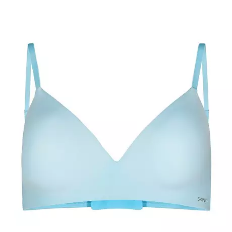 Skiny Every Day In Micro Bonded Soutien-gorge, s. armatures, rembourré Bleu Clair