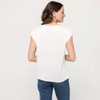 Manor Woman  T-shirt girocollo, manica corta Pearl