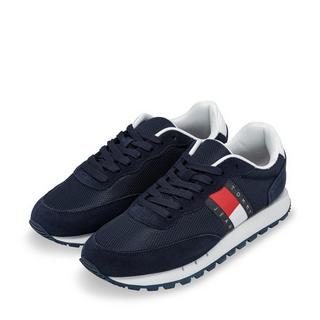 TOMMY JEANS Tommy Jeans Leather Runner Sneakers, Low Top 