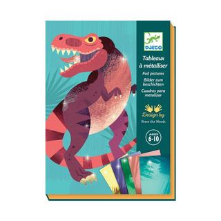 Djeco Tableau à métalliser Jurassic 