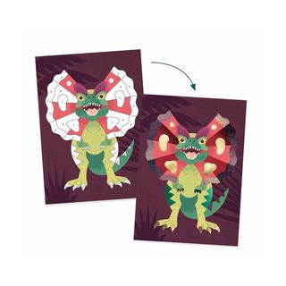 Djeco Tableau à métalliser Jurassic 