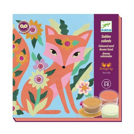 Djeco Kreativ-Set Sandbilder Gartenlichter 