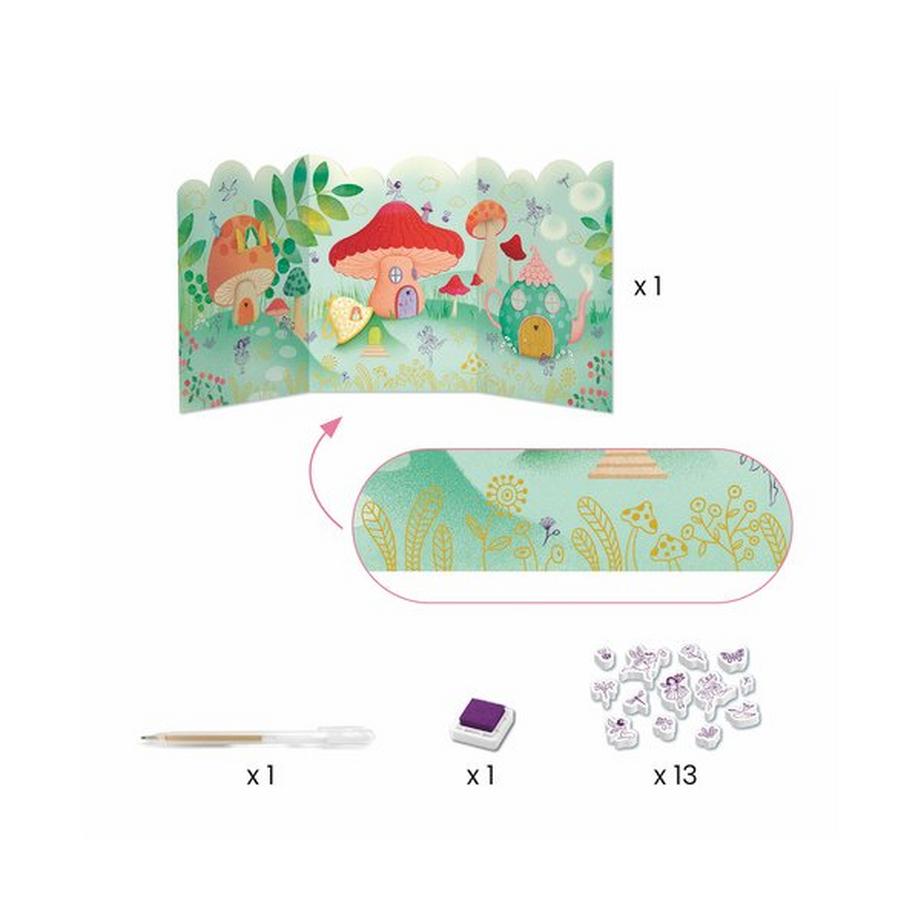 Djeco Kit de loisirs créatifs Fées 