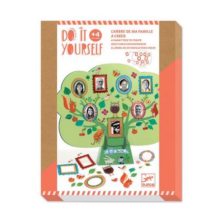 Djeco Kit de loisirs créatifs L'Arbre de ma famille 