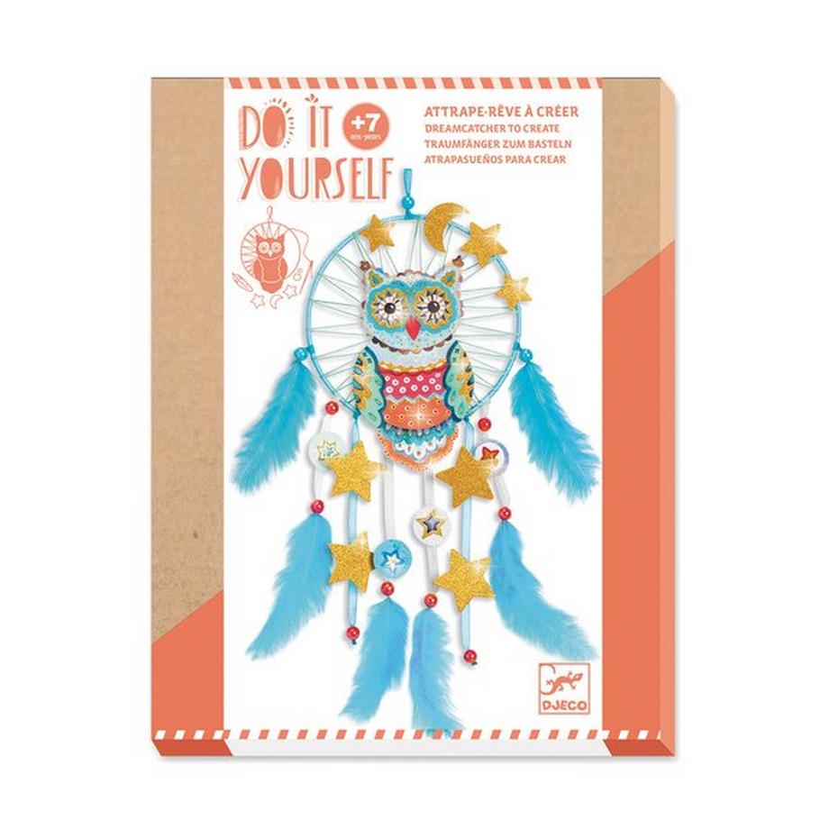 Djeco Bastelset Traumfänger Eule 