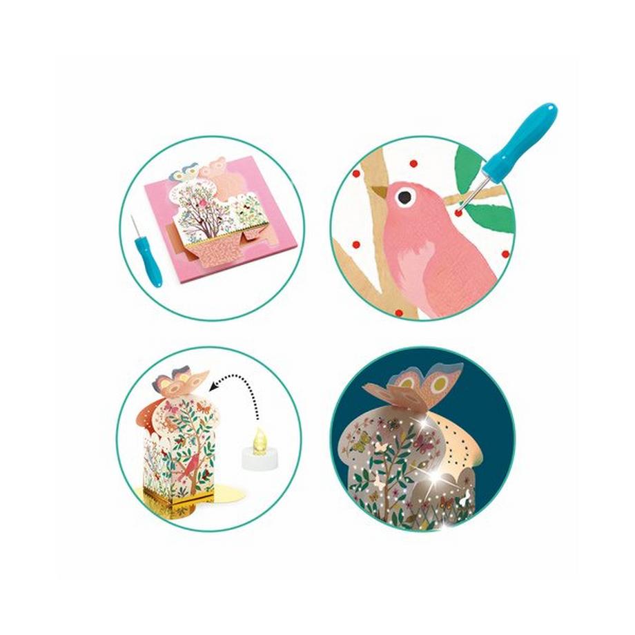 Djeco Bastelset Laterne Light and shadow 