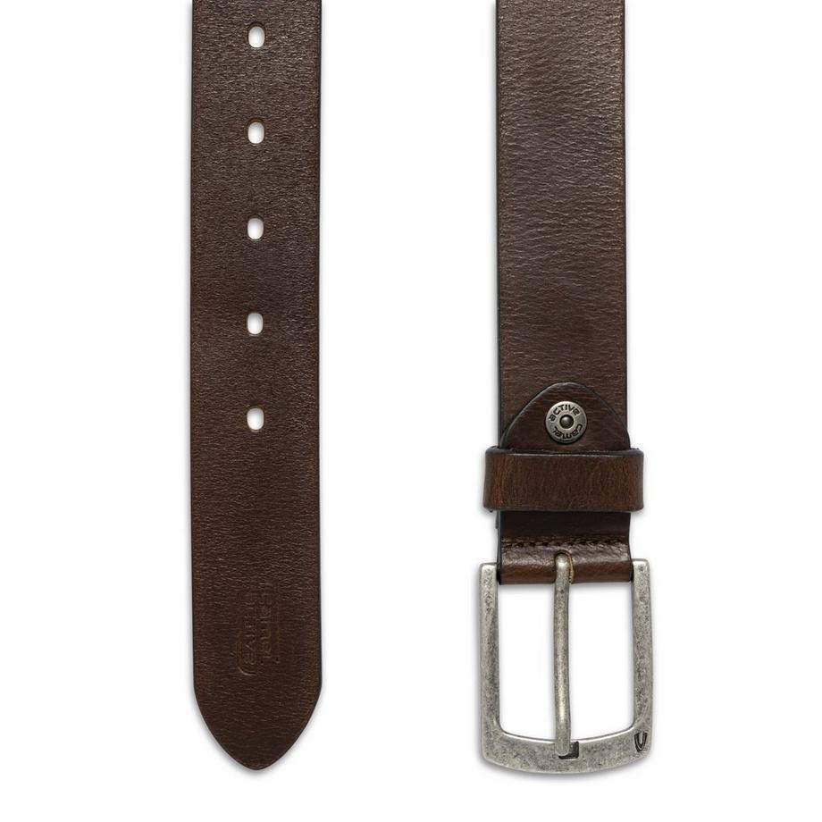 Camel Active Ceinture en cuir lisse  