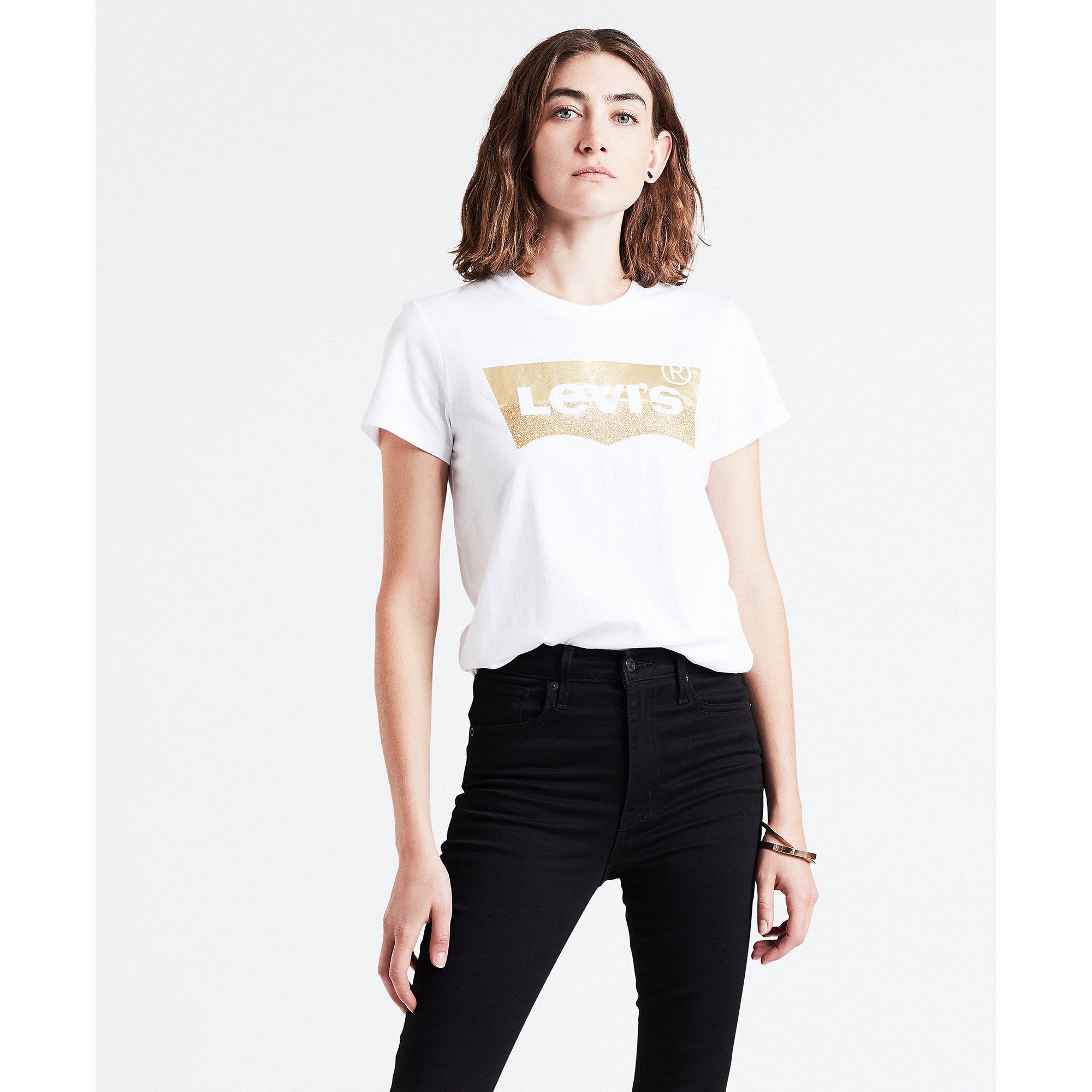 Levi's® THE PERFECT TEE T-Shirt, Rundhals, kurzarm 