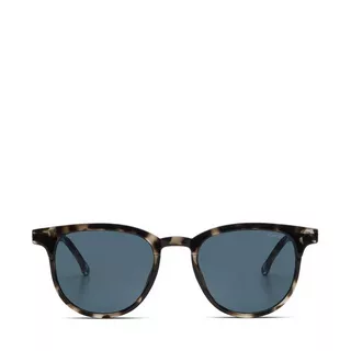 KOMONO Francis Metal Lunettes de soleil rondes, avec étui Gris