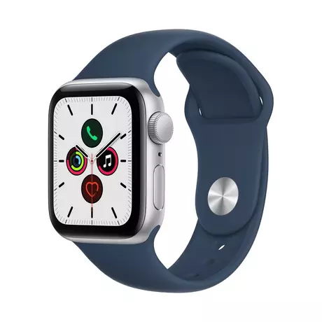 Apple Watch SE (2021), Aluminium, GPS, 40mm Smartwatch Argento
