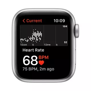 Apple Watch SE (2021), Aluminium, GPS, 40mm Smartwatch Argento