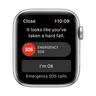 Apple Watch Nike SE (2021), Aluminium, GPS, 44mm Smartwatch Argento