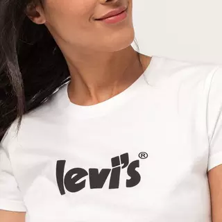 Levi's THE PERFECT TEE T-Shirt, Rundhals, kurzarm Weiss 1