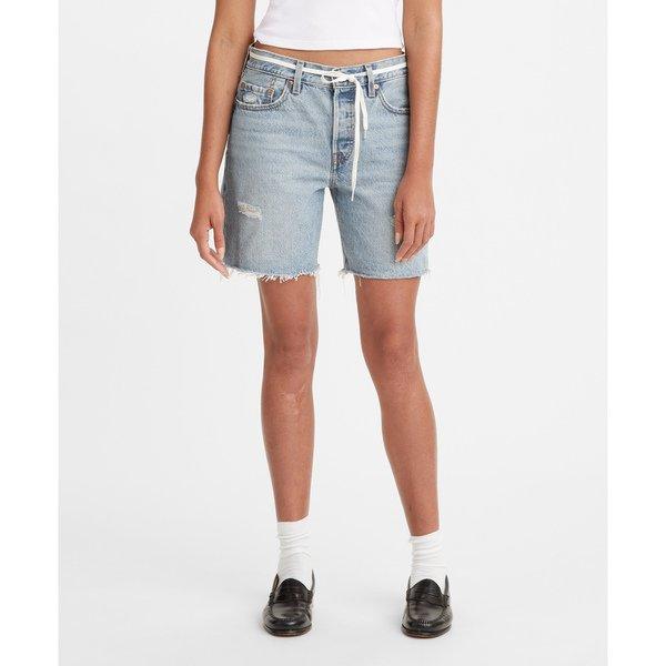 Image of Jeansshorts Damen Hellblau W26