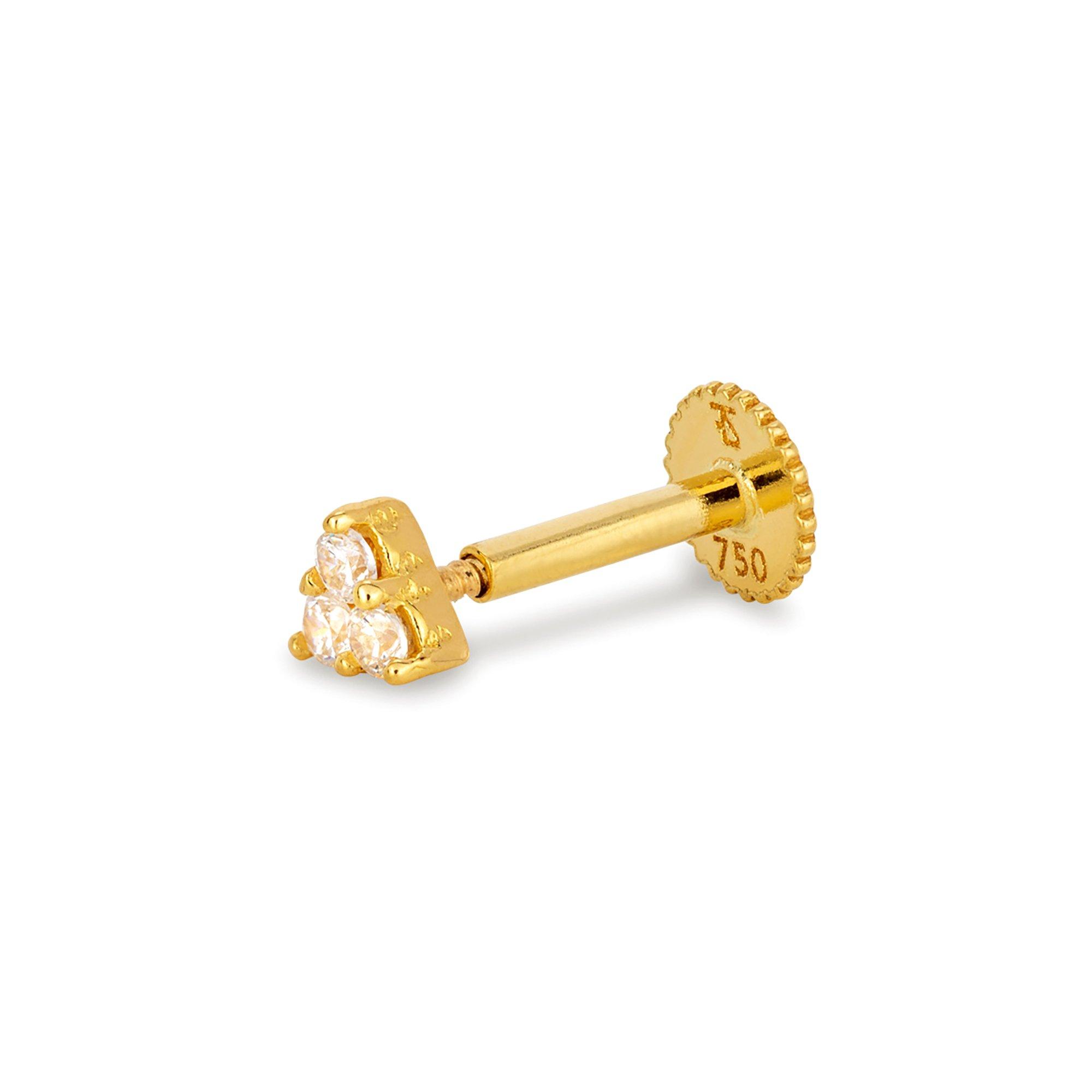 Image of L' Atelier Gold 18 Karat by Manor Ohrenpiercing - ONE SIZE