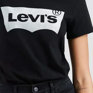 Levi's T-shirt girocollo, manica corta THE PERFECT TEE Black