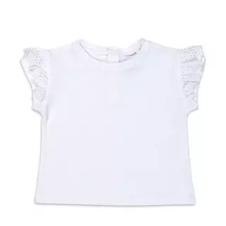 Manor Baby T-Shirt, mc  Bianco