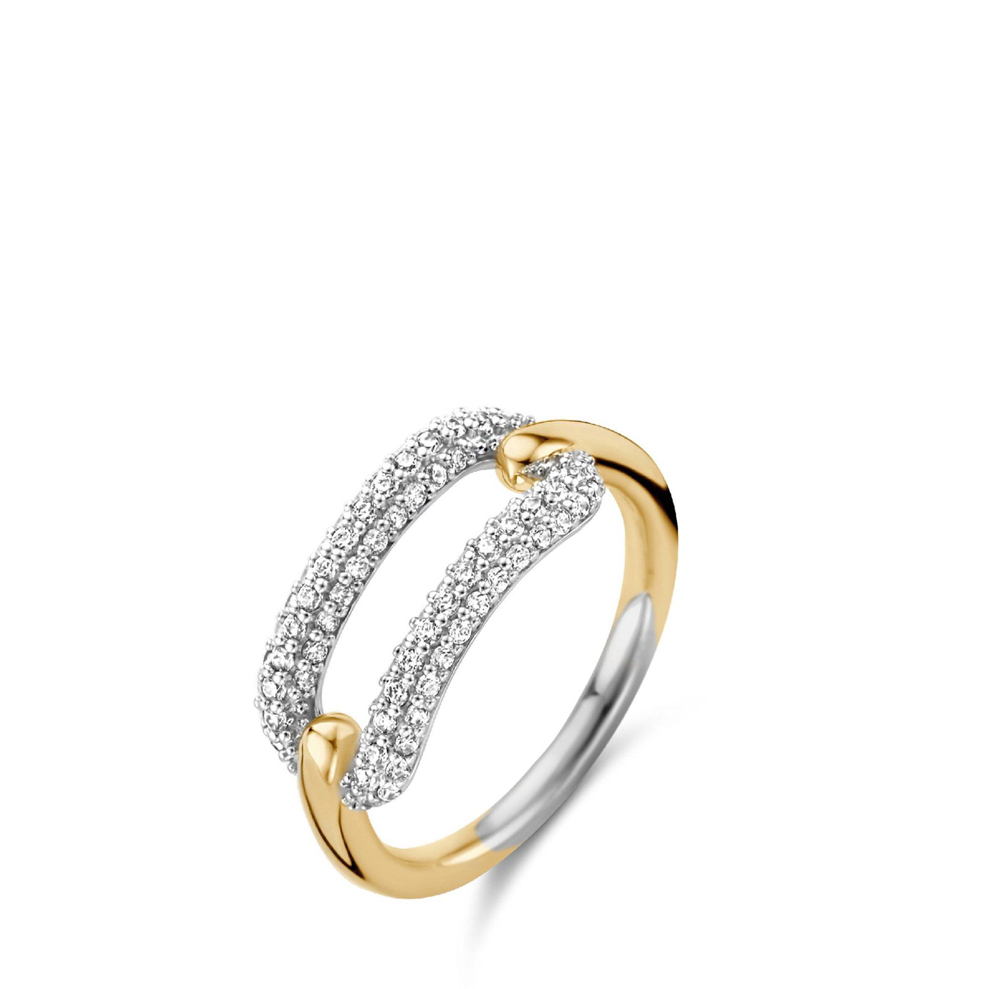 Image of Ring Damen Zweifarbig 56