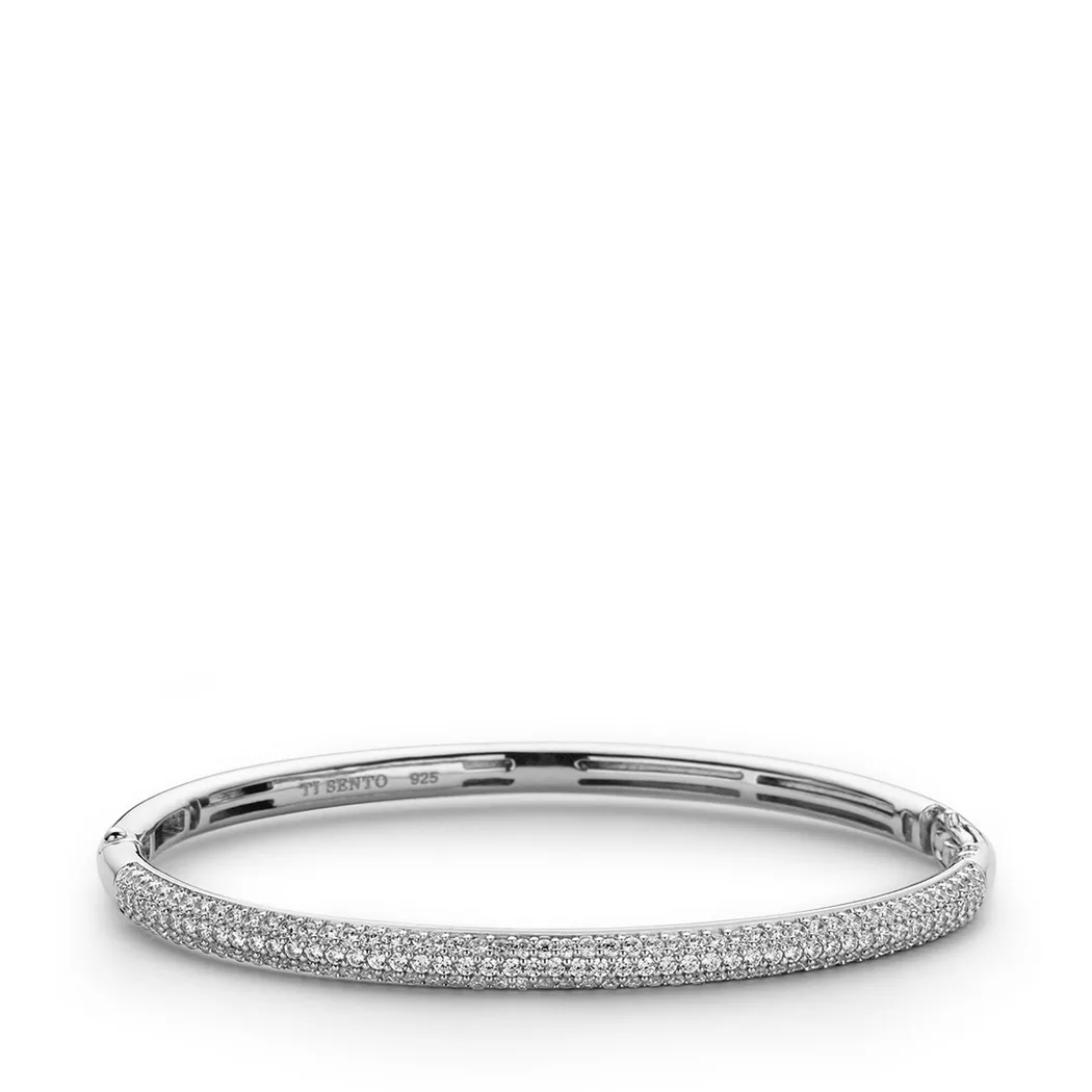 TI SENTO - Armreif, 16cm, Silber