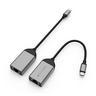 HYPER (USB-C, Ethernet 2.5Gbps) Adattatore di rete Grigio siderale