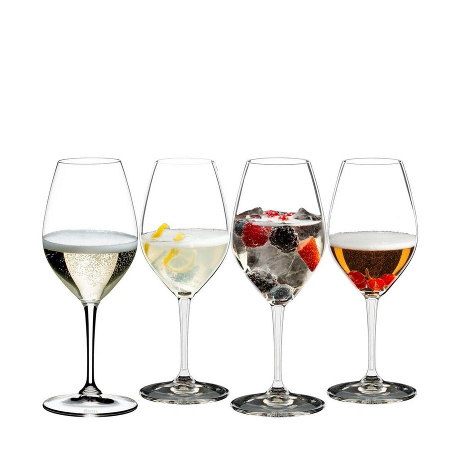RIEDEL Set de 4 verres Mixing Champagne 
