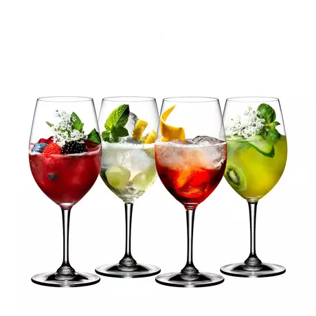 RIEDEL 4 teiliges Gläser-Set Spritz Drinks Transparent