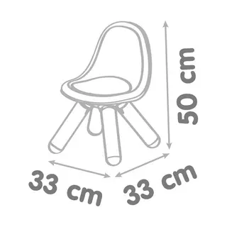Smoby Chaise d'enfant design   Gris