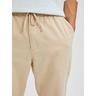 SELECTED Leinen-Chino, Regular Fit Slim Tappered Newton - Linen Pant Beige
